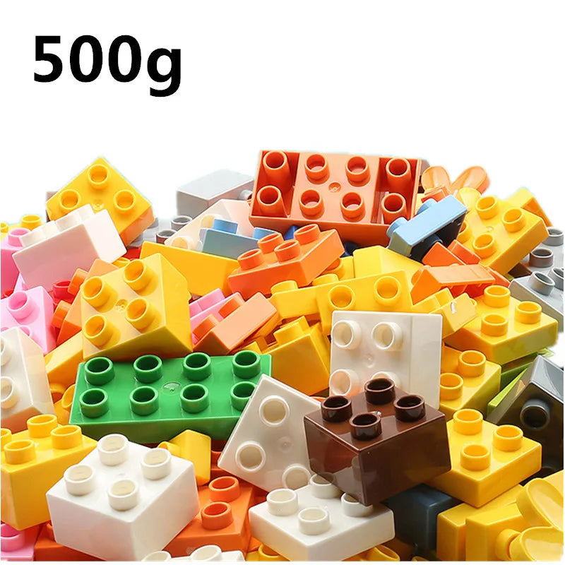 Large Marble Run Electric Spiral Lift Windmill Wheel Roller Coaster Paino Slide Dino Track Parts Compatible Building Blocks Toy