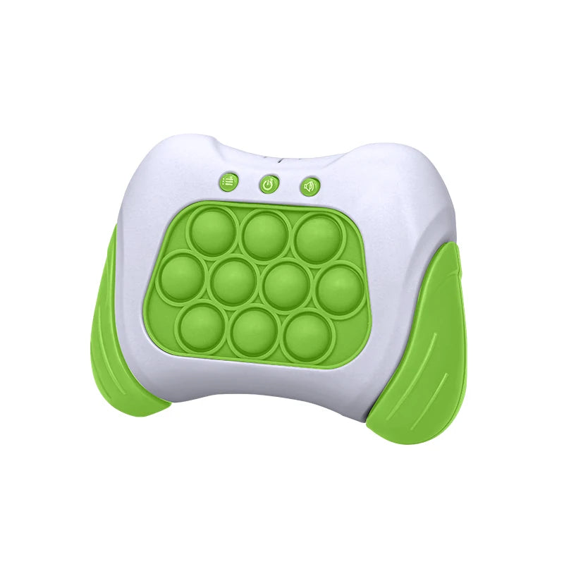 Electronic Pop Quick Push Bubble Game Machine Children's Cartoon Fun Stress Relief Toy Boys and Girls Halloween Gifts