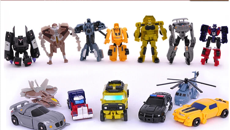 Hot Transformation Kids Classic Robot Cars Toys For Children Action Toy Figures Birthday gift