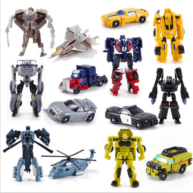 Hot Transformation Kids Classic Robot Cars Toys For Children Action Toy Figures Birthday gift