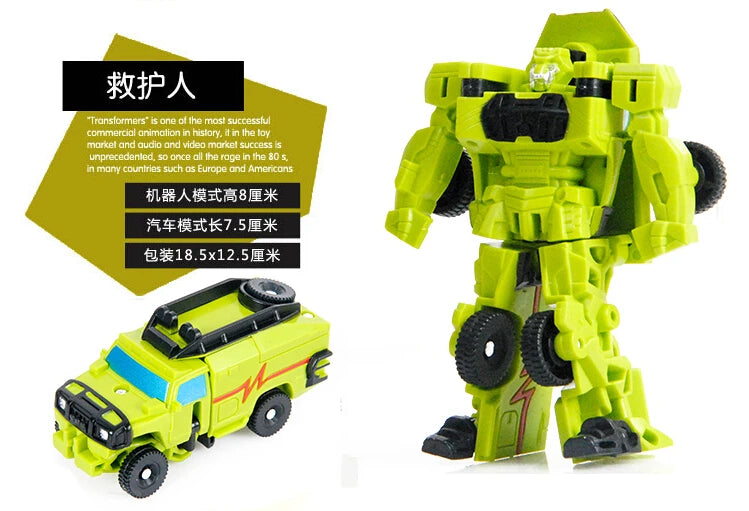 Hot Transformation Kids Classic Robot Cars Toys For Children Action Toy Figures Birthday gift