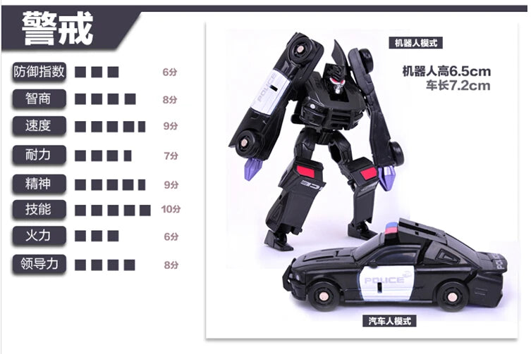 Hot Transformation Kids Classic Robot Cars Toys For Children Action Toy Figures Birthday gift