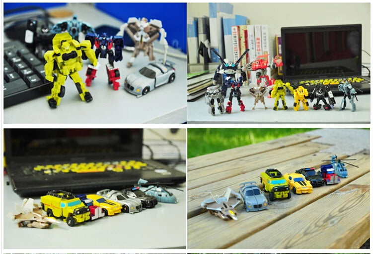 Hot Transformation Kids Classic Robot Cars Toys For Children Action Toy Figures Birthday gift