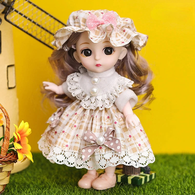 Mini Doll Princess Doll With Moveable Joint