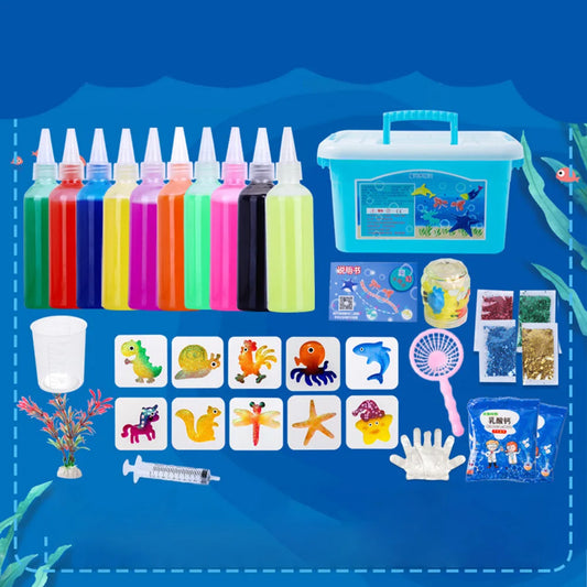 Magic Water Elf Toy Kit Water Fairy Water Gel Kit Handmade Water Toy Birthday Christmas Gifts for Kids Party Favors