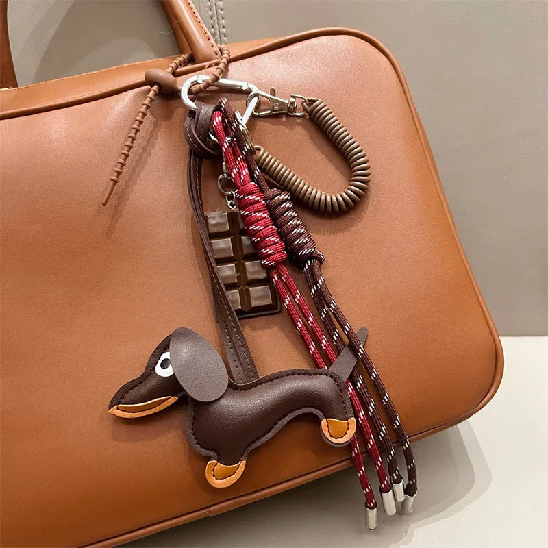 Braided Rope Bag Pendant