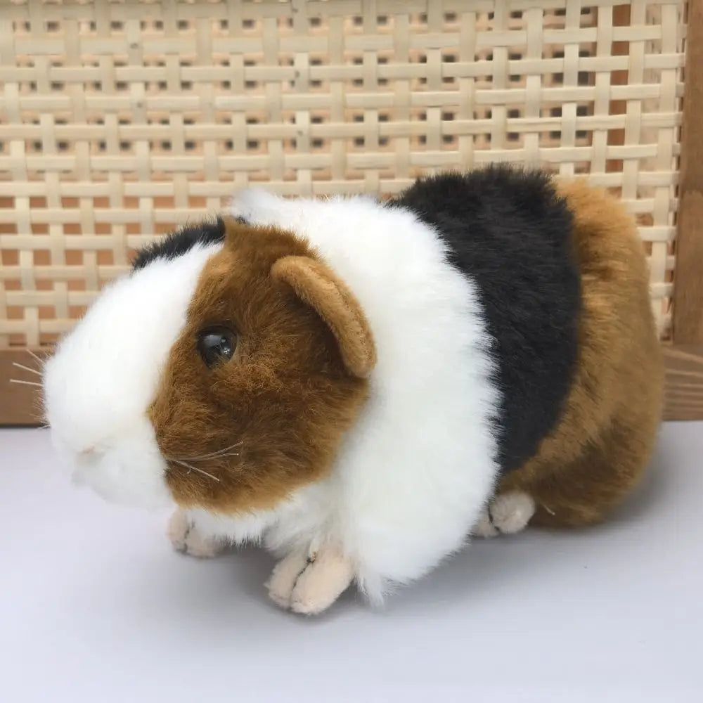 Cartoon Stuffed Animals Guinea Pig Stuffed Simulation Real Life Plush Mouse Dolls Fluffty Cute Dolls Hamster Doll Children Gift