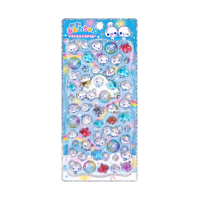 In stock 3D Kids Stickers Cat and Bunny DIY Decorative Stickers for Phones, Notebooks, and Educational Rewards