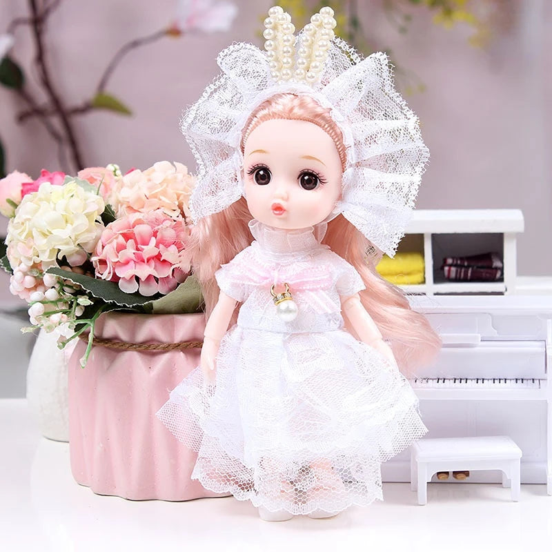 Mini Doll Princess Doll With Moveable Joint