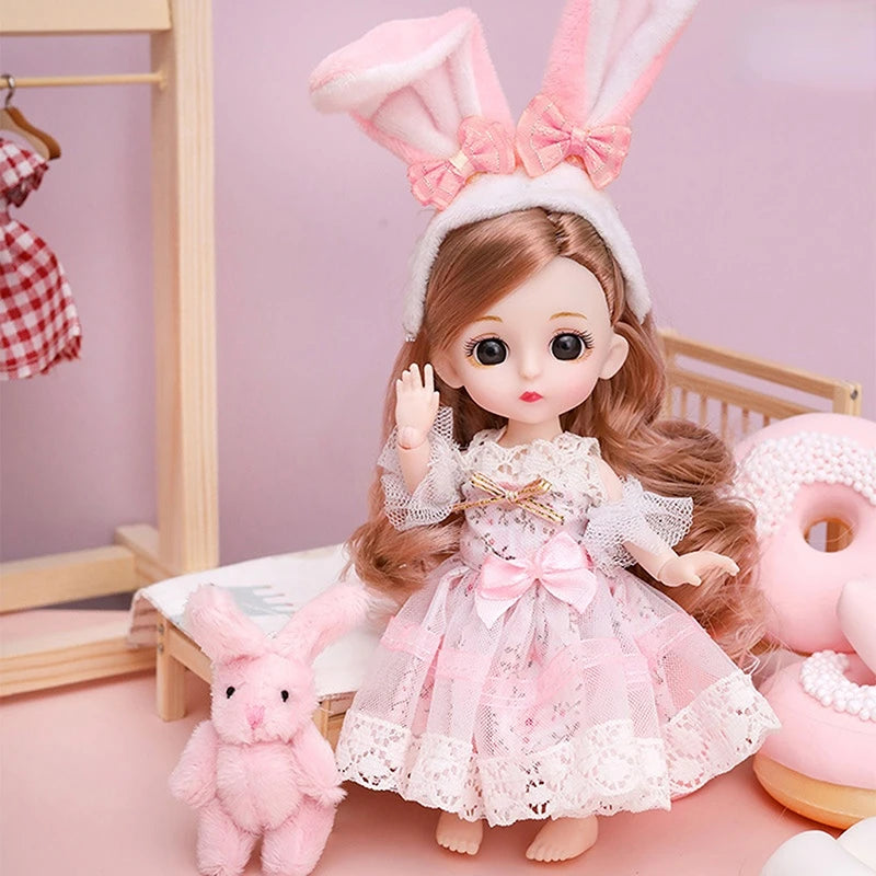 Mini Doll Princess Doll With Moveable Joint