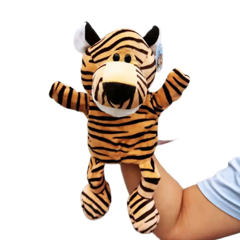 Game Glove Stuffed Animals Cartoon  Toys  Hand  Animal Hand Puppet Kindergarten Story Props Children Puppets