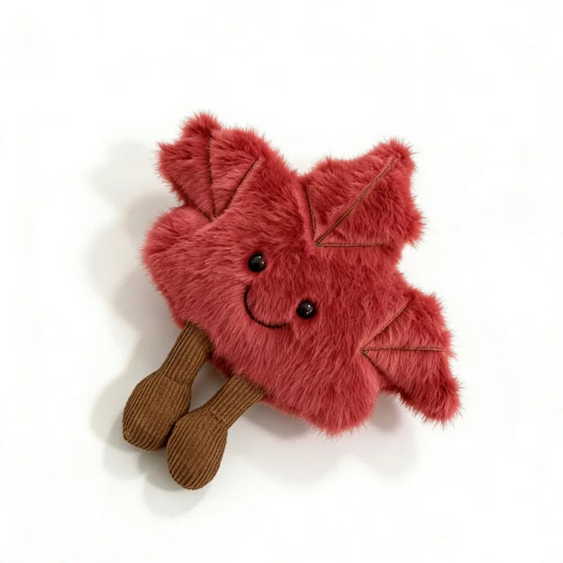 New Jellycat Canada Maple Leaf Cute Plush Toy Keychain Bag Charm