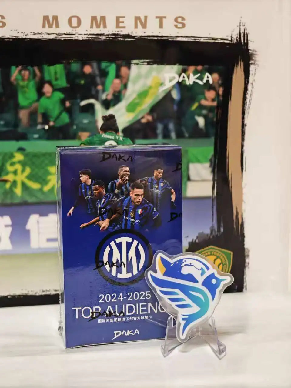 Daka 2025-2026 Trading Cards Top Audience Machester Cuty Juventus Ac Milan Internazionale Milano Football Star Official Box Gift