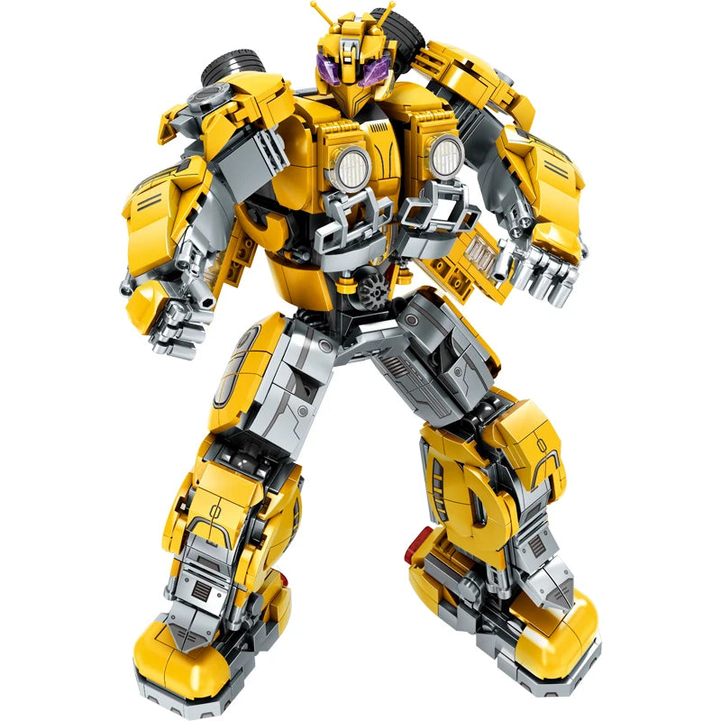 MOC Technology Movie 2 in 1 Deformation Transform Robot Model Building Blocks Bricks Toys Cars Birthday Gifts for Kids Children