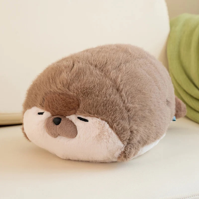 Stuffed Seal Sea Lion Plush Toy Cartoon Animal Sea Otter Soft Doll Sleeping Pillow Sofa Cushion Cute Christmas Birthday Gift