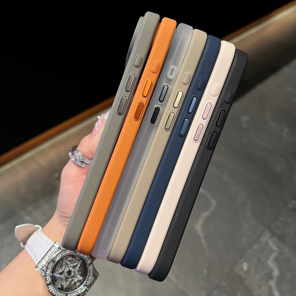 Shockproof Transparent Acrylic Phone Case