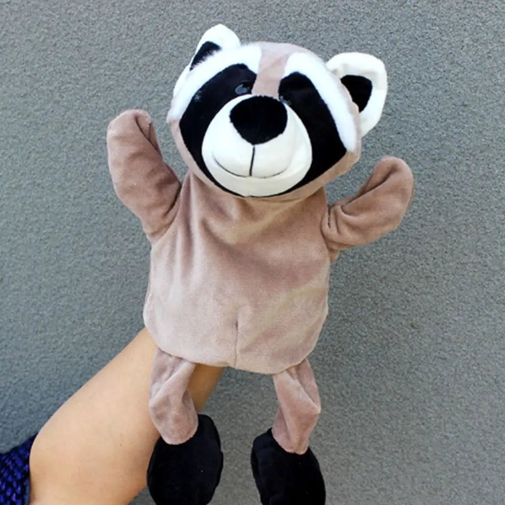 Game Glove Stuffed Animals Cartoon  Toys  Hand  Animal Hand Puppet Kindergarten Story Props Children Puppets