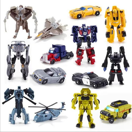 Hot Transformation Kids Classic Robot Cars Toys For Children Action Toy Figures Birthday gift