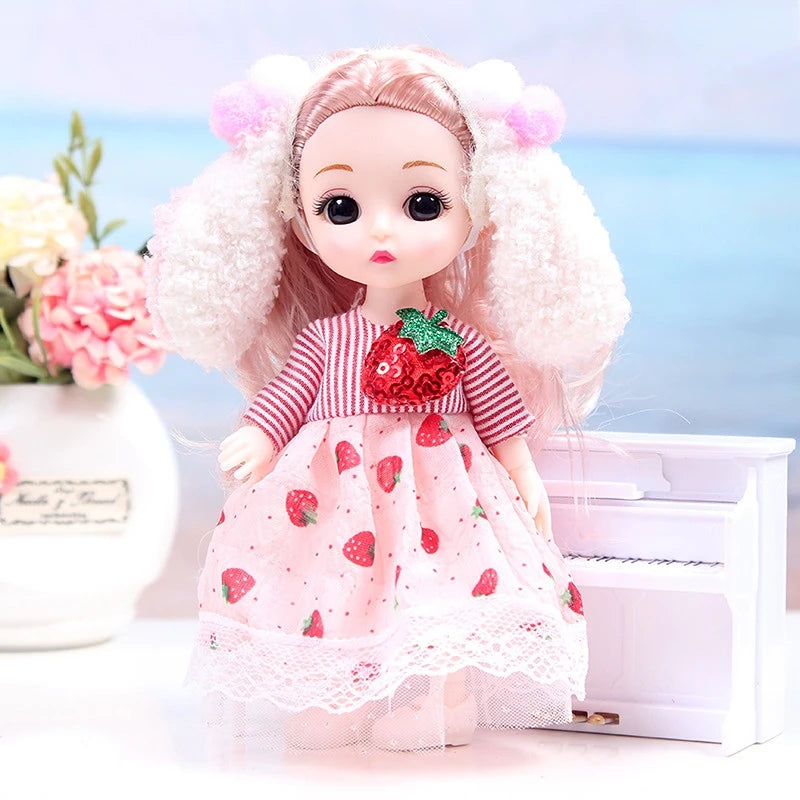 Mini Doll Princess Doll With Moveable Joint