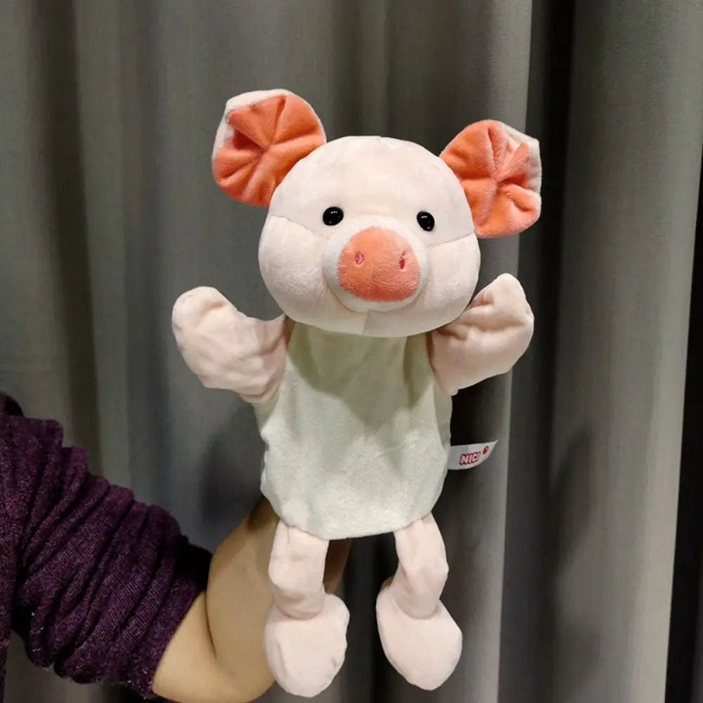 Game Glove Stuffed Animals Cartoon  Toys  Hand  Animal Hand Puppet Kindergarten Story Props Children Puppets