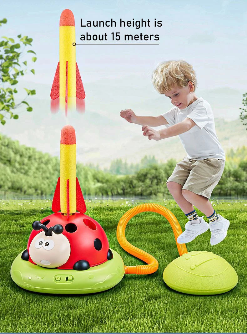 3-In-1 Kid Skipping Rope Machine Ferrule Game Adjustable Sport Machine Somatosensory Training Toy Indoor Outdoor Sport Equipment