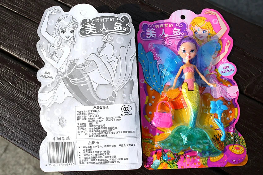 Mini Mermaid Princess Doll