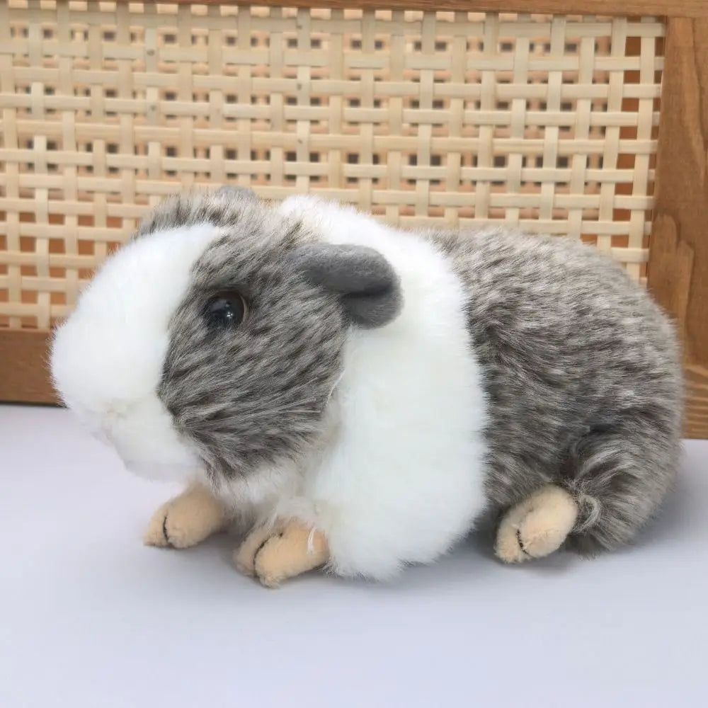 Cartoon Stuffed Animals Guinea Pig Stuffed Simulation Real Life Plush Mouse Dolls Fluffty Cute Dolls Hamster Doll Children Gift