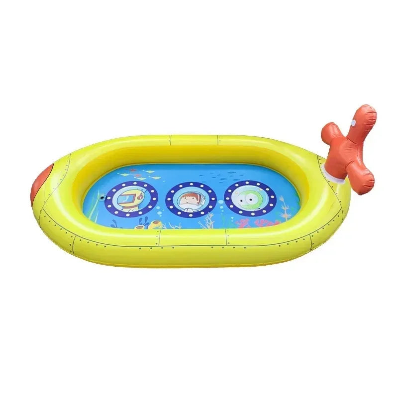 Children Play Sprinkler Pad Summer Beach Inflatable Spray Mat Outdoor Game Toy Garden Lawn Swimming Pool Mat Bathtub for Kids