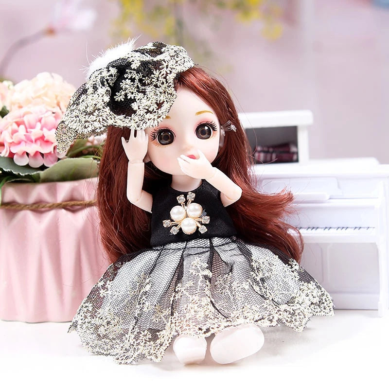 Mini Doll Princess Doll With Moveable Joint