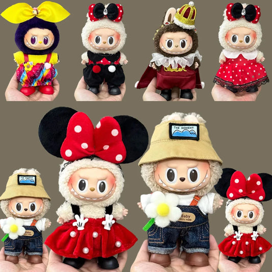 Mini Doll Clothing 15-17cm Labubu Clothing Accessories