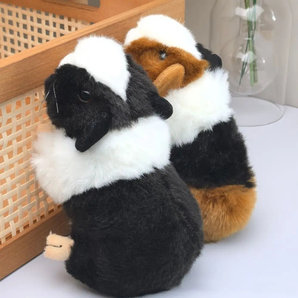 Cartoon Stuffed Animals Guinea Pig Stuffed Simulation Real Life Plush Mouse Dolls Fluffty Cute Dolls Hamster Doll Children Gift