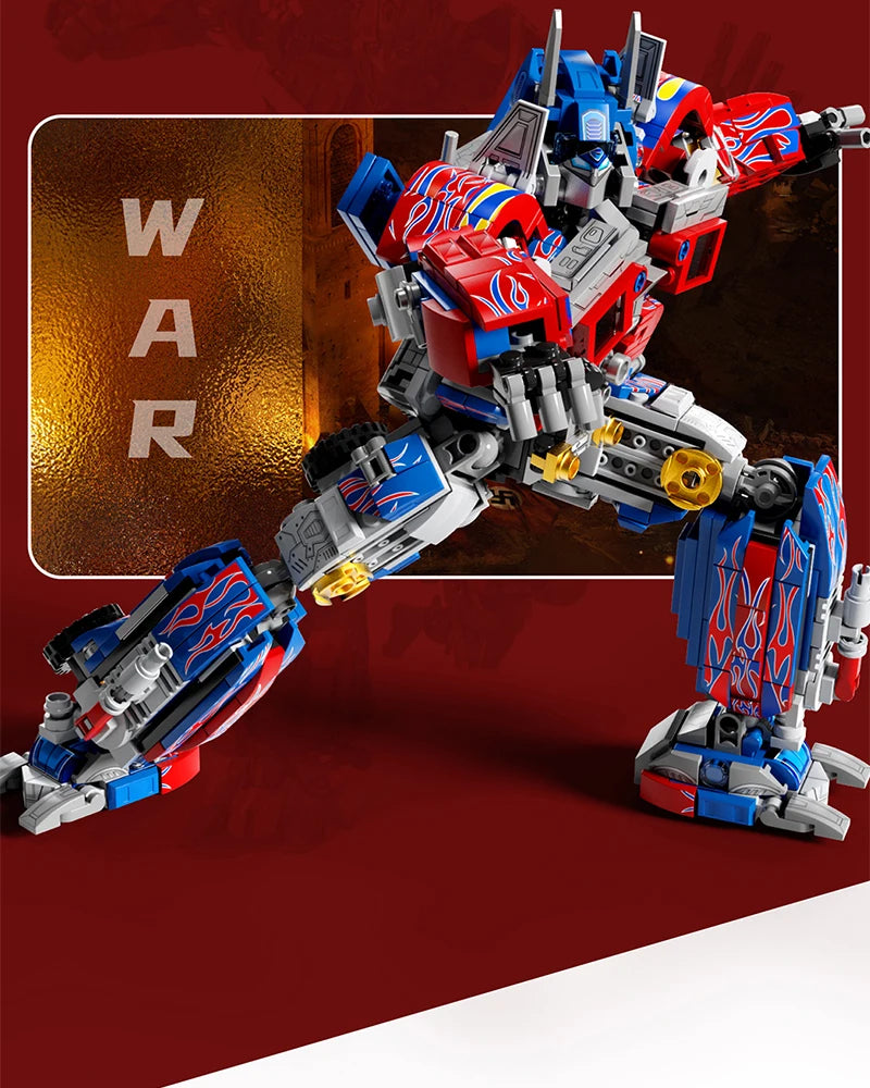 MOC Technology Movie 2 in 1 Deformation Transform Robot Model Building Blocks Bricks Toys Cars Birthday Gifts for Kids Children