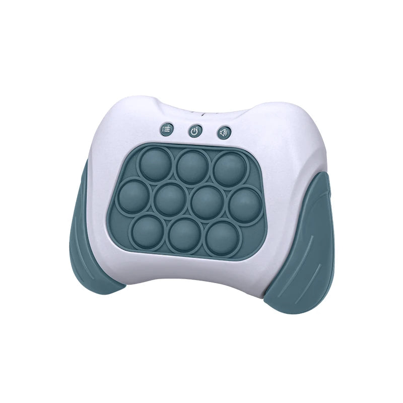 Electronic Pop Quick Push Bubble Game Machine Children's Cartoon Fun Stress Relief Toy Boys and Girls Halloween Gifts