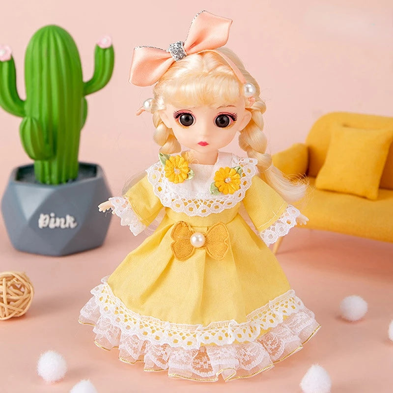 Mini Doll Princess Doll With Moveable Joint