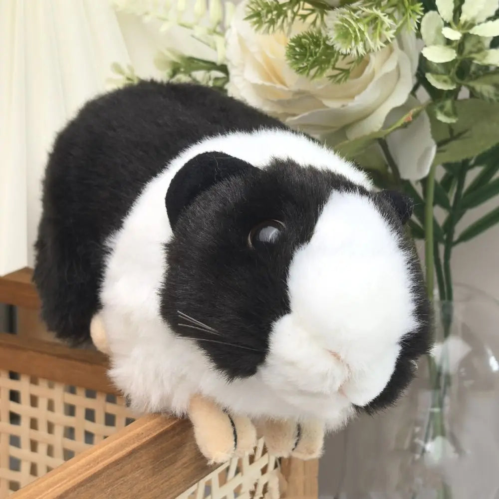 Cartoon Stuffed Animals Guinea Pig Stuffed Simulation Real Life Plush Mouse Dolls Fluffty Cute Dolls Hamster Doll Children Gift