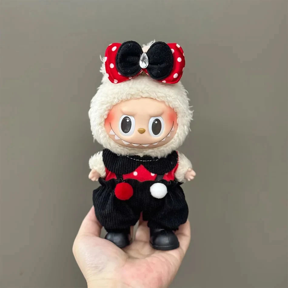 Mini Doll Clothing 15-17cm Labubu Clothing Accessories