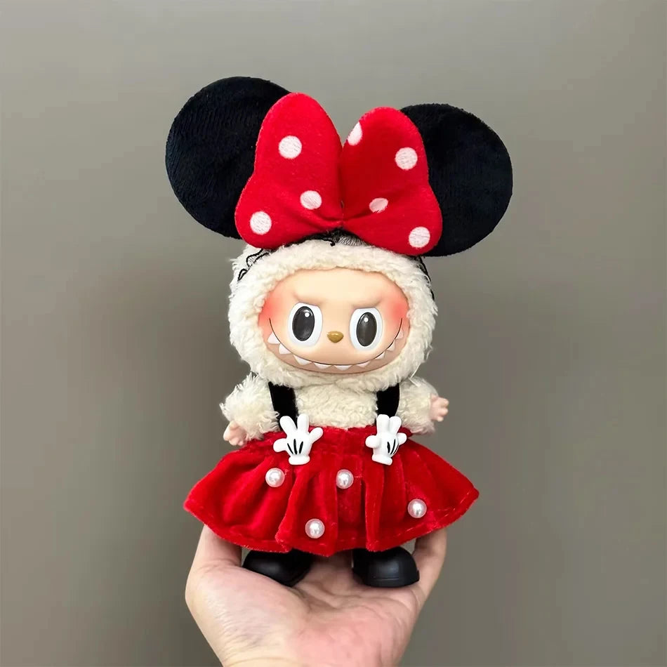 Mini Doll Clothing 15-17cm Labubu Clothing Accessories