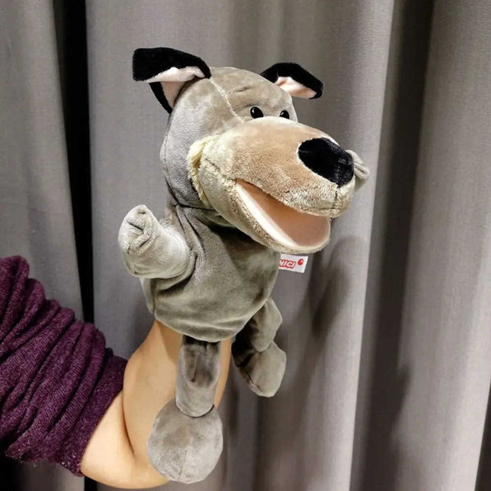 Game Glove Stuffed Animals Cartoon  Toys  Hand  Animal Hand Puppet Kindergarten Story Props Children Puppets