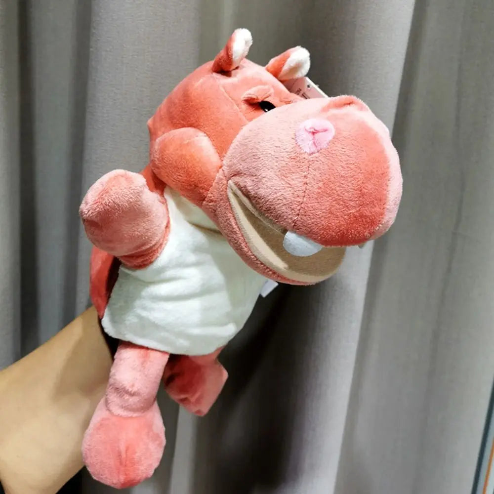 Game Glove Stuffed Animals Cartoon  Toys  Hand  Animal Hand Puppet Kindergarten Story Props Children Puppets