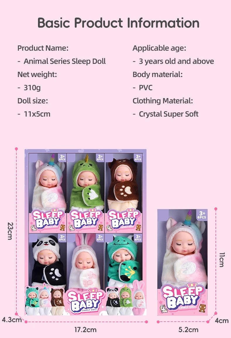 Mini Reborn Baby Doll Toy
