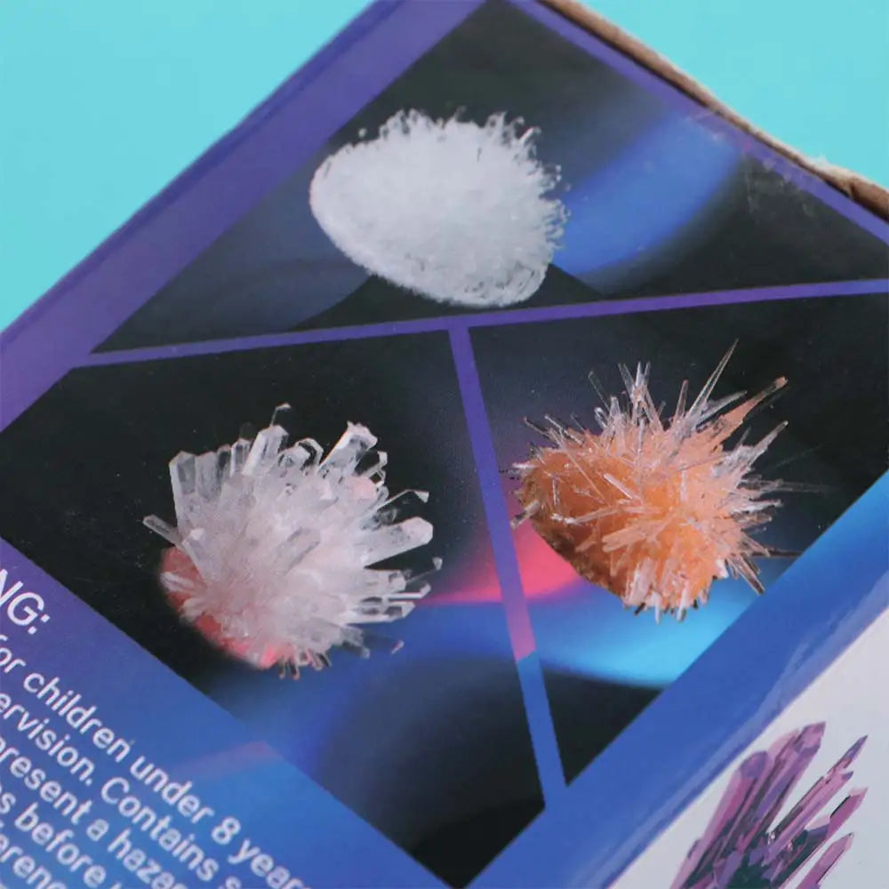 Grow a Crystal Crystal Growing Science Kit Colored Crystals Easy To Grow Science Experiments Toy Stirring Sticks DIY Craft