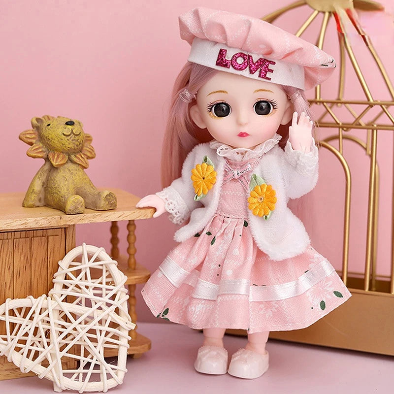 Mini Doll Princess Doll With Moveable Joint