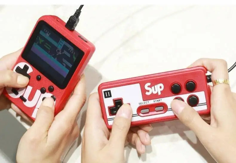 Retro Classic Games Kids Handheld Mini Game Console 400 Games,Rechargeable,Connectable with TV,Doubles,Party Kids Adult Toys