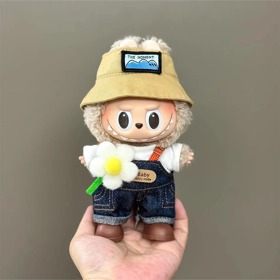 Mini Doll Clothing 15-17cm Labubu Clothing Accessories