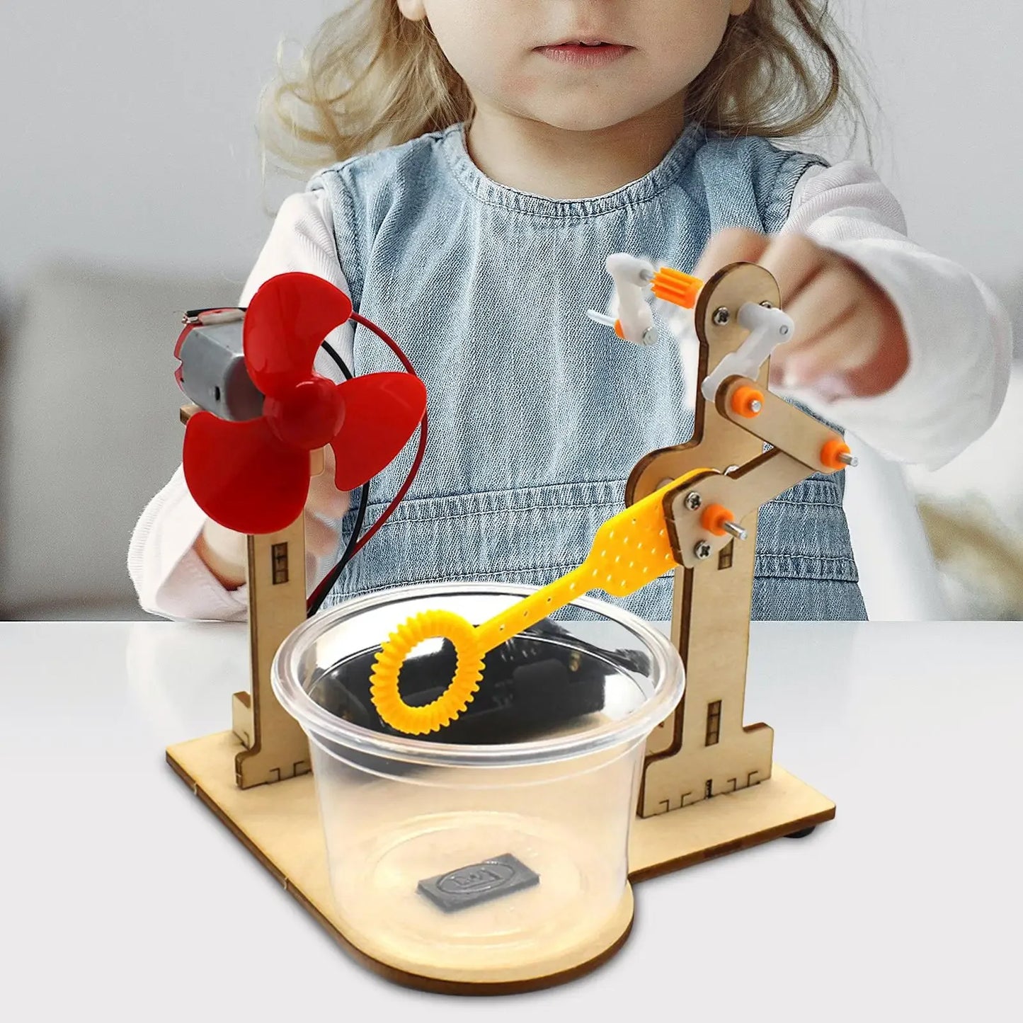 Science Experiment Toy Early Learning Toy Technology Small Production Wooden Toy for Kids Girls Boys Students Teens Age 6+