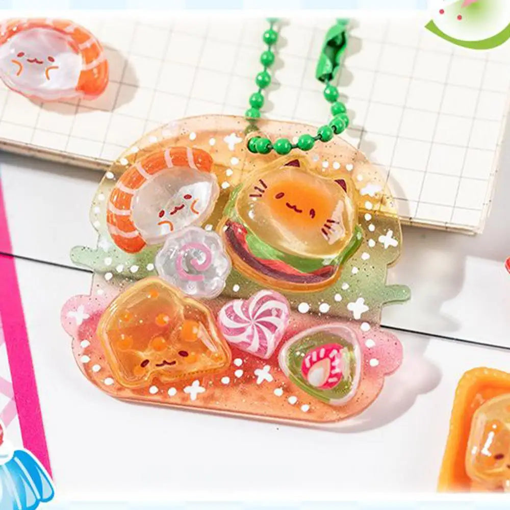 3D Stickers for Kids Cartoon Adhesive Decals Foods Theme 3D Puff Sticker for Laptops Phone Case Party Birthday Classroom Reward