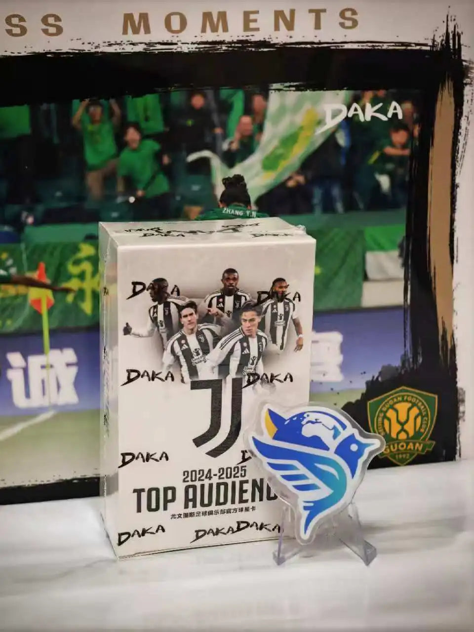 Daka 2025-2026 Trading Cards Top Audience Machester Cuty Juventus Ac Milan Internazionale Milano Football Star Official Box Gift