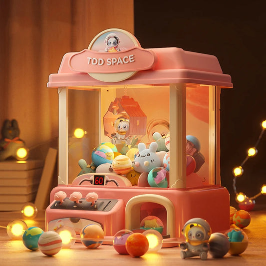 Doll Machine Coin Operated Play Game| Mini Claw Catch Toy Machines