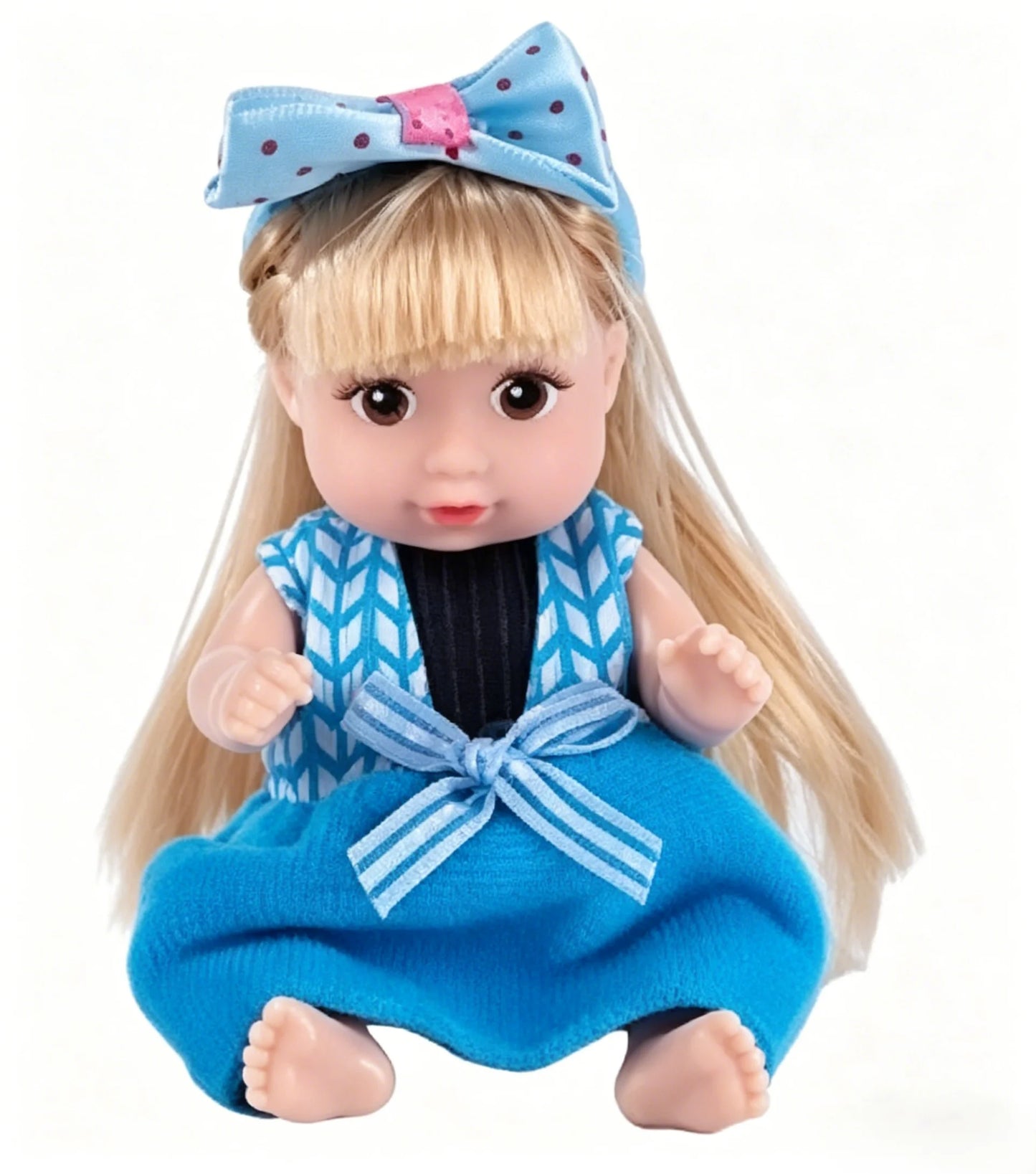 A Set of 6 Mini Baby Dolls, Reborn Baby Dolls, Suitable for Children Aged 3 And Above