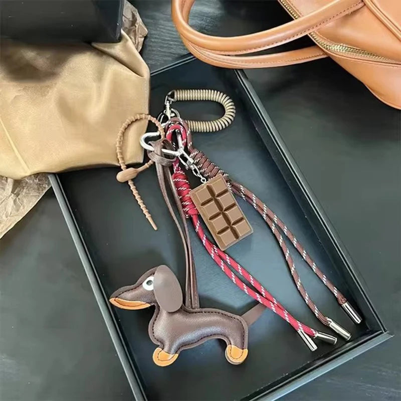 Braided Rope Bag Pendant